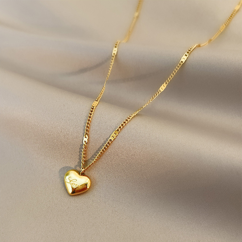 Leorria™ Heart of Gold Necklace – Pure, Simple, Beautiful