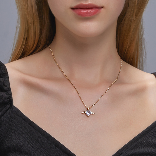 Leorria™ Wings of Love Necklace – Let Your Heart Soar