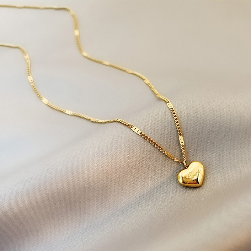 Leorria™ Heart of Gold Necklace – Pure, Simple, Beautiful