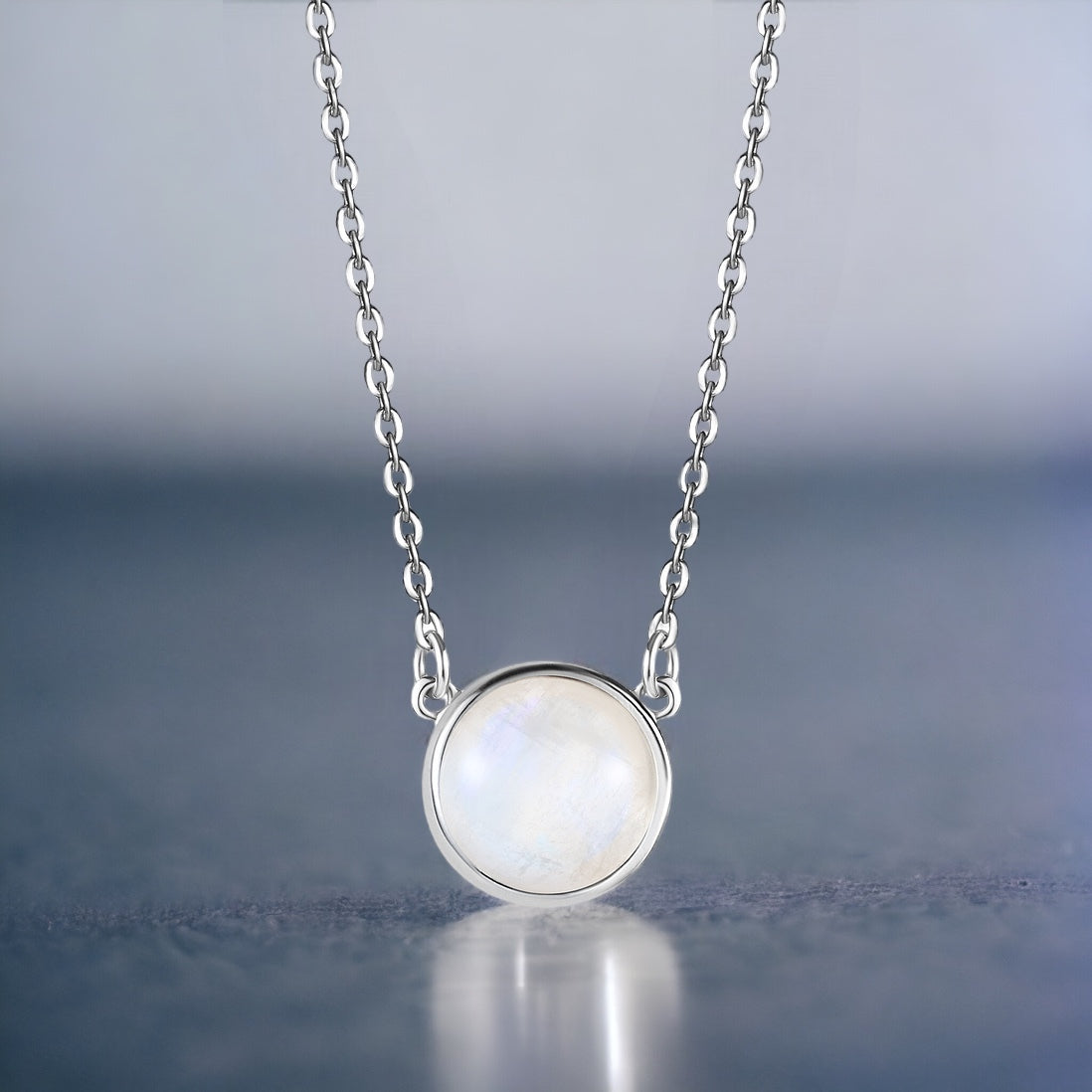 Pendant with Natural Moonstone