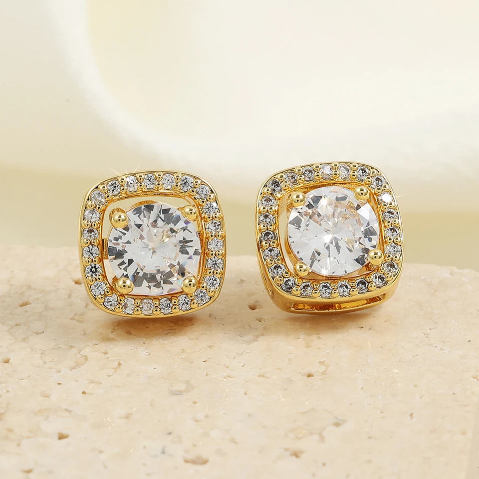 Leorria™ Royal Halo Studs