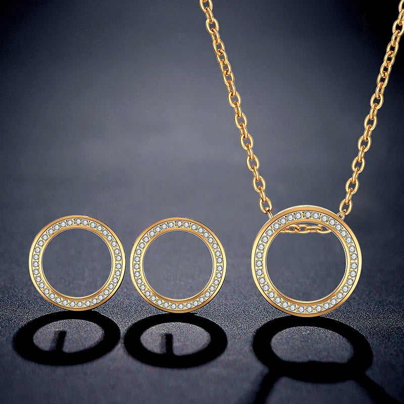 Leorria™ Eternal Circle Jewelry Set