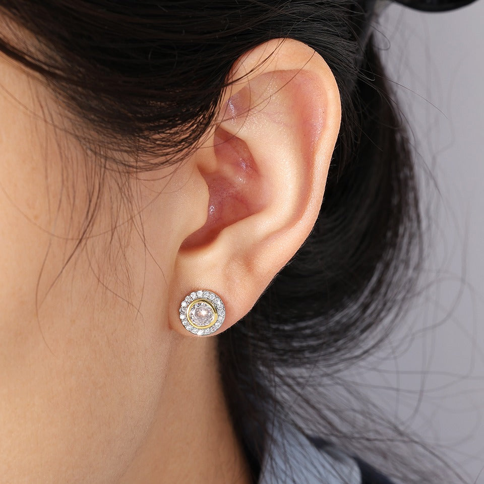 Leorria™ Golden Halo Studs