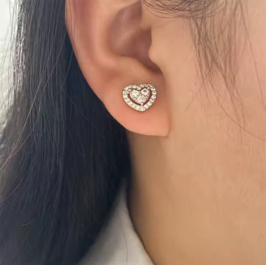 Leorria™ Diamond Love Studs