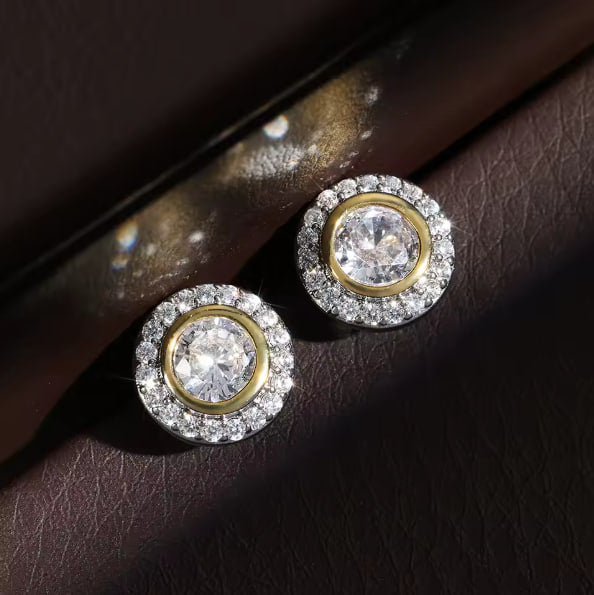 Leorria™ Golden Halo Studs