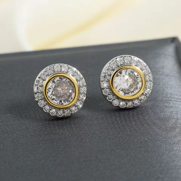 Leorria™ Golden Halo Studs